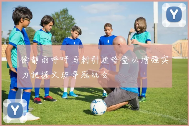 徐静雨呼吁马刺引进哈登以增强实力把握文班争冠机会